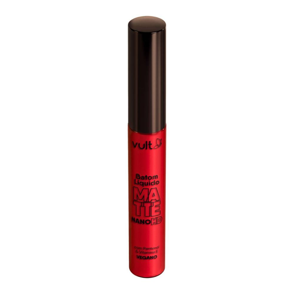 Batom Líquido Vult Matte Real Color Vermelho Rubi 5ml