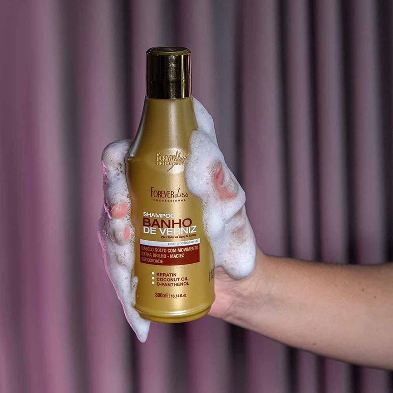 Forever Liss Banho de Verniz Shampoo - Época Cosméticos