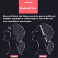 Nobrand - Mini Faixa de Cabelo Esportiva Com Silicone Antiderrapante Lilás