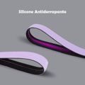 Nobrand - Mini Faixa de Cabelo Esportiva Com Silicone Antiderrapante Lilás