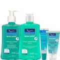 Kit Nupill Derme Control - Sabonete 200ml + Loção Adstringente 200ml + Gel Hidratante 50g + Gel Secativo  22g
