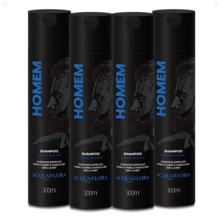 Kit-Acquaflora-Homem-4-Shampoo-Cabelos-Normais-300ml--1