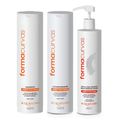 Kit Acquaflora Forma Curvas: Shampoo 500ml + Condicionador 500ml + Creme Modelador Cachos 480ml