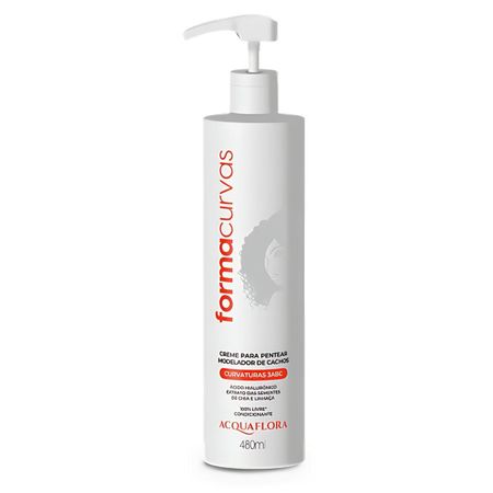 Kit-Acquaflora-Forma-Curvas:-Shampoo-500ml-+-Condicionador-500ml-+-Gelatina-500g-+--Creme-Modelador-Cachos-480ml--6
