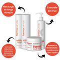Kit Acquaflora Forma Curvas: Shampoo 500ml + Condicionador 500ml + Gelatina 500g +  Creme Modelador Cachos 480ml