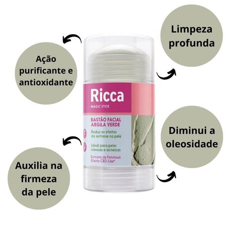 Bastão-Facial-Ricca-Argila-Verde-30g--2