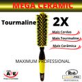 Escova Prof Javali Mega Ceramic Tourmaline 40 Rie Salon Pro