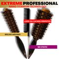 Riè Salon-Pro Kit 2 Escovas Javali Extreme + 1 Pente