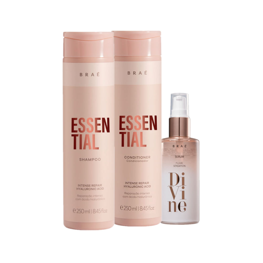 Kit Braé Essential e Óleo Divine Especial