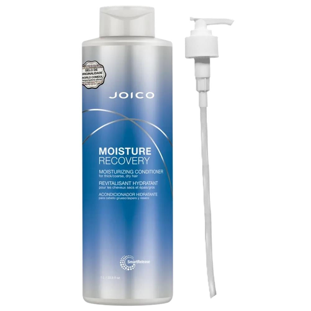 Joico Moisture Recovery - Condicionador 1L + Válvula Pump