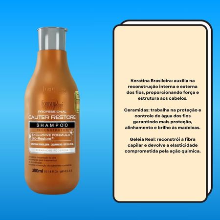 Forever-Liss-Cauter-Restore-Shampoo-300ml--3