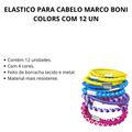 Elastico Para Cabelo Marco Boni Colors Com 12 Un