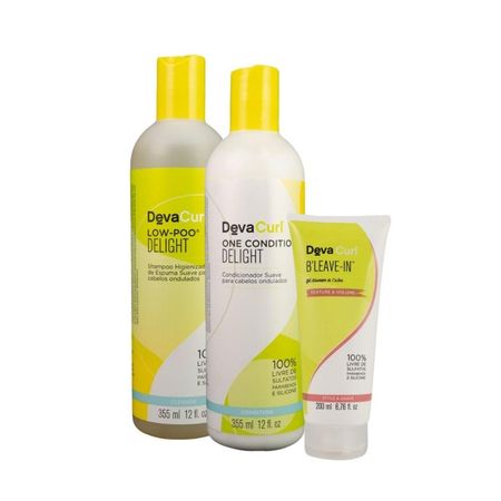 DevaCurl-Low-Poo-Delight-Kit---Shampoo-+-Condicionador-+-Leave-in--1