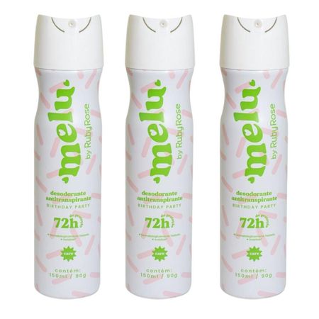 Kit-Desodorante-Antitranspirante-Melu-By-Ruby-Rose-Birthday-Party-150ml-C/3--1