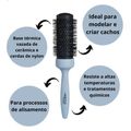 Escova Carbon Pro Vertix 43mm