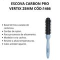 Escova Carbon Pro Vertix 25mm