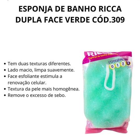 Esponja-de-Banho-Ricca-Dupla-Face-Verde--5