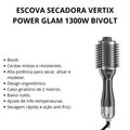 Escova Secadora Vertix Power Glam 1300w Bivolt