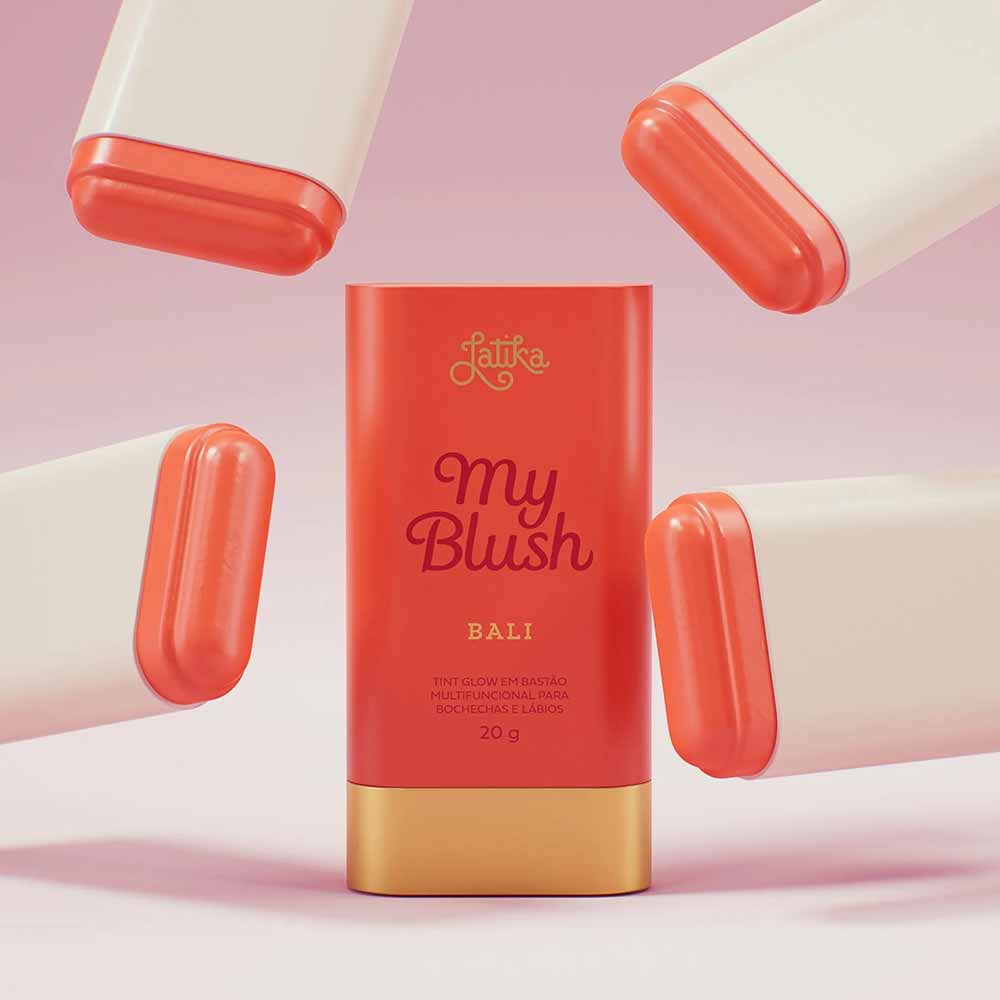 Blush em Bastão Latika My Blush 20g