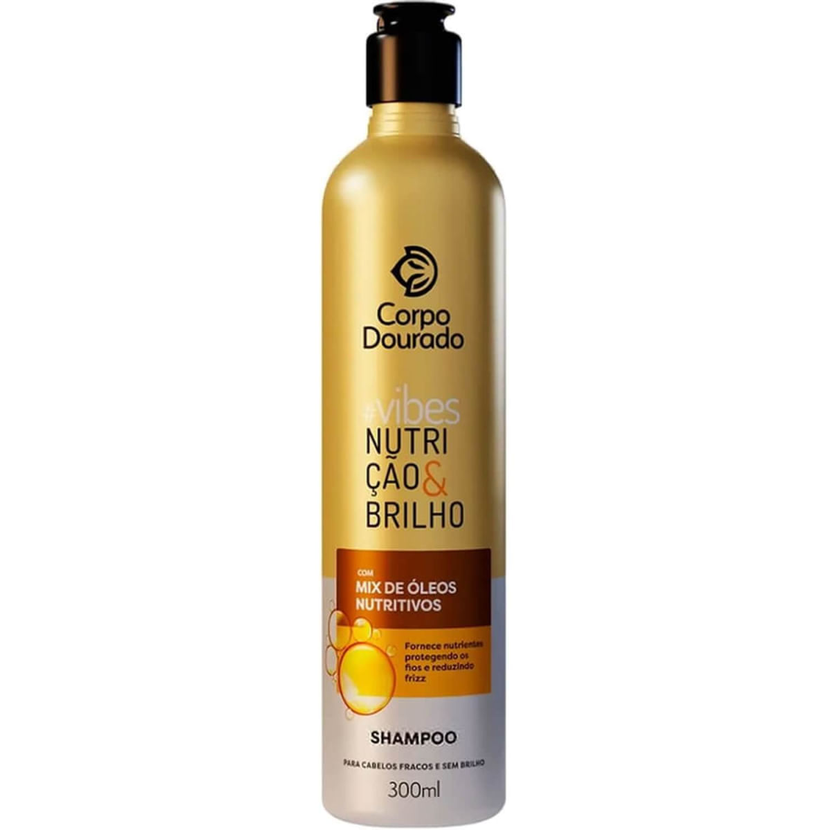 Corpo Dourado Vibes Nutrição - Shampoo Mix de Óleos 300ml