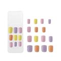 Unhas Postiças Kiss Ny Joy Collection Quadrada 24un