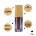 Batom Líquido Velvety Ruby Rose Glass Bg02 3,5ml