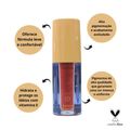 Batom Líquido Velvety Ruby Rose Glass Bg06 3,5ml