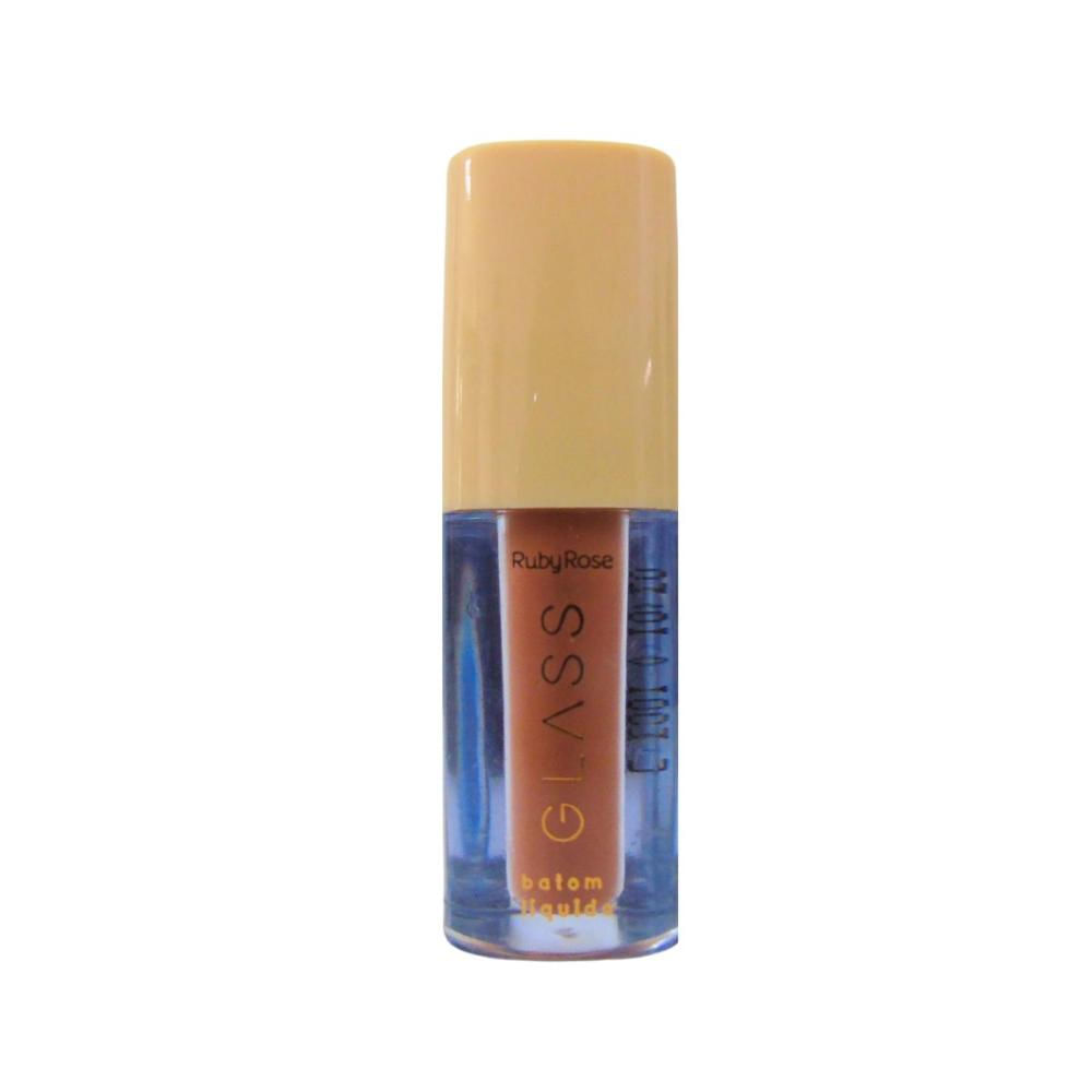 Batom Líquido Velvety Ruby Rose Glass Bg01 3,5ml