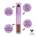 Batom Duo Ruby Rose Mood Vitamina e Cm17 3,2g