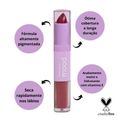 Batom Duo Ruby Rose Mood Vitamina e Cm16 3,2g