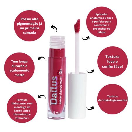 Batom-Líquido-Matte-Dailus-12h-Fúcsia-5ml--3