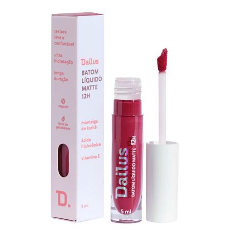 Batom-Líquido-Matte-Dailus-12h-Fúcsia-5ml--2