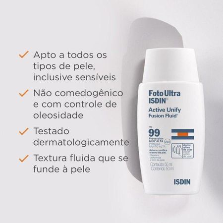 Protetor-Solar-Facial-Foto-Ultra-Isdin-Active-Unify-Sem-Cor-FPS-99---50ml--4