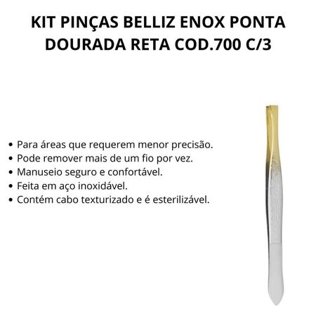 Kit-Pinças-Belliz-Enox-Ponta-Dourada-Reta-com-3-Unidades--2