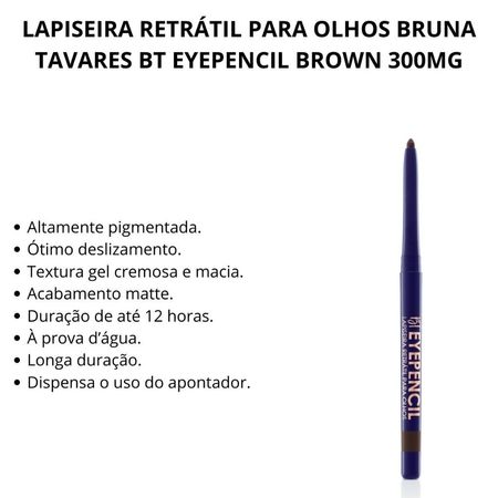 Lapiseira-Retrátil-Para-Olhos-Bruna-Tavares-Bt-Eyepencil-Brown-300mg--2