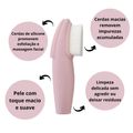 Limpador e Massageador Facial Klass Vough Cleanser Rose Fc-03