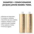 Kit Jacques Janine Hair Care Bambu - Shampoo 800ml + Condicionador 750ml