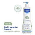Mustela Gel Lavante Suave com Abacate Orgânico 750ml
