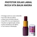 Protetor Solar Labial Ricca Vita Balm Amora Fps15 4g