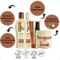 Kit Bio Extratus Umectante Óleo de Coco: Shampoo 250ml, Condicionador 250ml, Banho de Creme 250g, Finalizador 150g e Óleo Cremoso de Coco 55ml