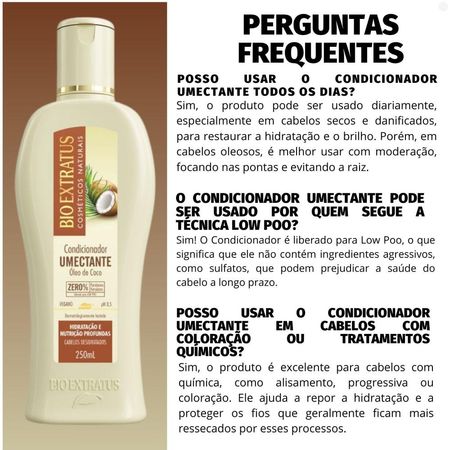 Kit-Bio-Extratus-Umectante-Óleo-de-Coco:-Shampoo-250ml,-Condicionador-250ml,-Banho-de-Creme-250g,-Finalizador-150g,-Óleo-55ml-e-Óleo-de-Coco-40ml--6