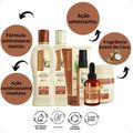 Kit Bio Extratus Umectante Óleo de Coco: Shampoo 250ml, Condicionador 250ml, Banho de Creme 250g, Finalizador 150g, Óleo 55ml e Óleo de Coco 40ml