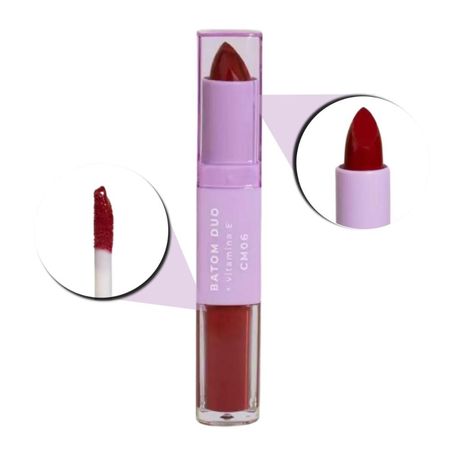 Batom-Duo-Ruby-Rose-Mood-Vitamina-e-Cm06-3,2g--2