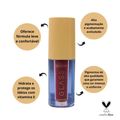 Batom Líquido Velvety Ruby Rose Glass Bg05 3,5ml