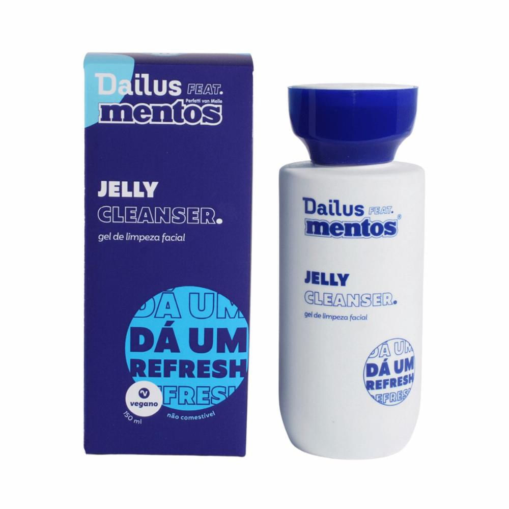 Gel de Limpeza Facial Dailus Feat Mentos Jelly Cleanser 150ml