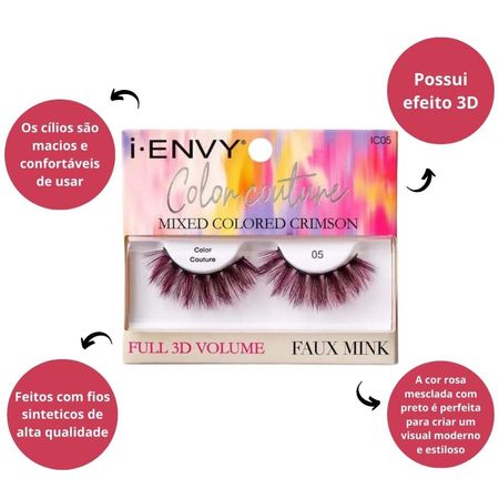 Cílios-Postiços-Kiss-I-envy-Color-Couture-Faux-Mink-Mixed-Colored-Crimson-Ic05--3