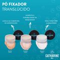 Pó Fixador Translúcido Catharine Hill - Face Powder Fixer 20g Branco