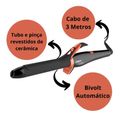 Modelador Taiff Curves 25mm 1'' 210°c Bivolt
