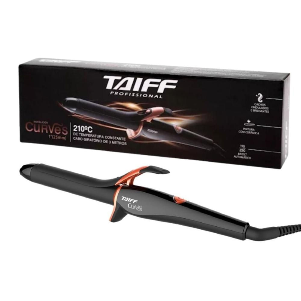 Modelador Taiff Curves 25mm 1'' 210°c Bivolt