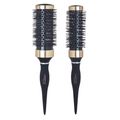 Kit Escovas Vertix Black And Gold - 43mm + 33mm + 25mm + 16mm